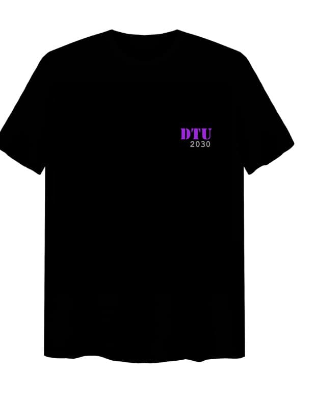 Streetwear Graphic Tee — Black, back