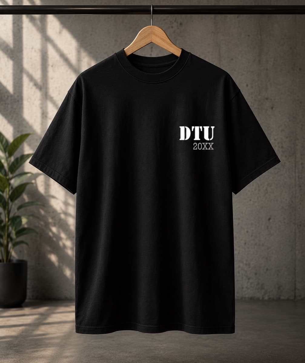Flagship Streetwear Black Tee